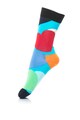 Happy Socks Unisex grafikai mintás zokni szett - 3 pár férfi