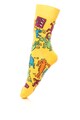 Happy Socks Set de sosete cu model grafic, Unisex - 3 perechi Femei