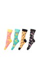 Happy Socks Set de sosete unisex cu model - 4 perechi Femei