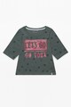 Esprit Tricou cu imprimeu text frontal 14 Fete