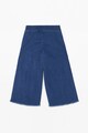 Esprit Pantaloni culotte din denim cu terminatie franjurata Fete