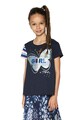 DESIGUAL Tricou cu paiete reversibile Fete