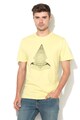 Volcom Tricou din bumbac organic cu imprimeu grafic Digital Redux Barbati