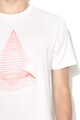 Volcom Tricou din bumbac organic cu imprimeu grafic Digital Redux Barbati