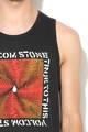 Volcom Памучен топ STONERADIATOR с фигурална щампа Мъже