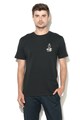 Volcom Tricou din bumbac organic cu imprimeu grafic Digital Poison Barbati