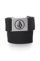 Volcom Curea cu catarama tip placa Circle Web Barbati