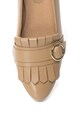 United Colors of Benetton Pantofi loafer de piele cu catarama decorativa Femei