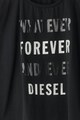 Diesel Tricou cu insertii stralucitoare Tamela Fete