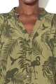 DESIGUAL Дълъг гащеризон от жоржет с тропическа шарка Жени