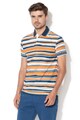 DESIGUAL Tricou polo cu model in dungi HENRY Barbati