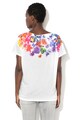 DESIGUAL Tricou lejer din amestec de modal cu imprimeu floral Aglaia Femei