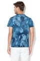 DESIGUAL Digital Cust trópusi mintás póló férfi