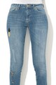 DESIGUAL Blugi skinny cu detalii brodate Loane Femei