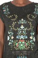 DESIGUAL Gladys laza fazonú virágmintás póló női