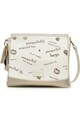 DESIGUAL Geanta crossbody de piele sintetica cu imprimeu text Amberes Femei