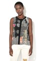 DESIGUAL Bluza fara maneci, cu modele diverse Quiet Harmony Femei