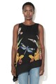 DESIGUAL Bluza asimetrica fara maneci Antonella Femei