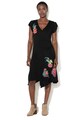 DESIGUAL Rochie midi cu broderie florala Asha Femei