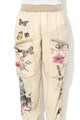 DESIGUAL Pantaloni jogger din lyocell cu model Eddy Femei