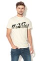 DESIGUAL Diesel, Тениска Maurice с текстова шарка Мъже