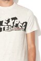 DESIGUAL Diesel, Тениска Maurice с текстова шарка Мъже