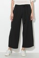 Zee Lane Denim Pantaloni culotte cu un cordon in talie Femei