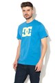 DC Tricou cu decolteu la baza gatului si imprimeu logo Barbati