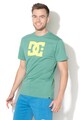 DC Tricou cu decolteu la baza gatului si imprimeu logo Barbati