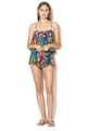 DESIGUAL Top crop cu model floral Molly Femei