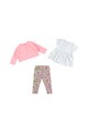 iDO Kids Set de tricou, bluza si pantaloni Fete