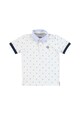 iDO Kids Tricou polo cu model geometric Baieti