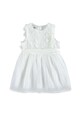 iDO Kids Rochie din sifon, cu aplicatii florale Fete