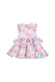 iDO Kids Rochie evazata cu imprimeu floral Fete