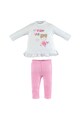 iDO Kids Set de bluza si pantaloni cu model Fete