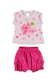 iDO Kids Set de tricou si pantaloni scurti Fete