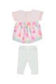 iDO Kids Set de tricou si colanti Fete