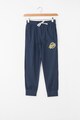 Zee Lane Kids Pantaloni sport cu snur in talie si buzunare oblice Baieti