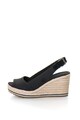 Timberland Sandale slingback, wedge, tip espadrile, cu garnituri de piele intoarsa Nice Coast Femei