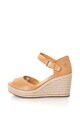 Timberland Sandale wedge tip espadrile, de piele intoarsa Nice Coast Femei