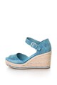 Timberland Sandale wedge de piele intoarsa Femei