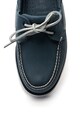 Timberland Pantofi loafer din piele cu cusaturi contrastante Barbati