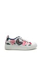 DESIGUAL Pantofi sport flatform cu imprimeu floral Femei