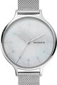 Skagen Часовник Anita с мрежеста верижка Жени