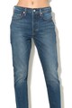 Levi's Blugi skinny filiforme cu terminatii nefinisate 501® Femei