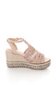 Bullboxer Sandale tip espadrile cu platforma wedge Femei