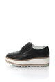 Bullboxer Pantofi brogue din piele cu platforma wedge Femei