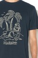 QUIKSILVER Grafikai mintás póló férfi