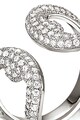 Folli Follie Fashionably 925 ezüst gyűrű kristályos díszítéssel női