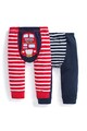 JoJo Maman Bebe Set de pantaloni sport in dungi - 2 perechi Baieti